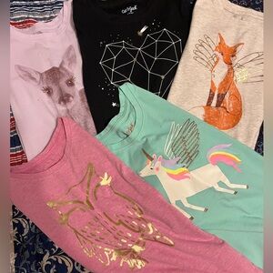 Bundle of 5 L/S Cat & Jack Shirts